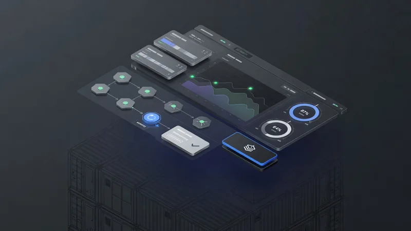CIOS operations dashboard — telemetry, tickets, and metering for modular data centers